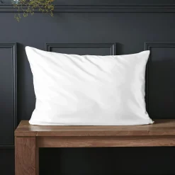 Taie D'Oreiller, Traversin|EMINZA Taie d'oreiller rectangulaire soie de mûrier (50 x 70 cm) Mizuki he Blanc