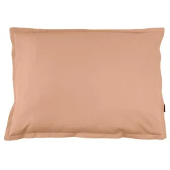 Taie D'Oreiller, Traversin|EMINZA Taie d'oreiller rectangulaire percale de coton (50 x 70 cm) Cali Rose Pêche