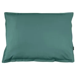 Taie D'Oreiller, Traversin|EMINZA Taie d'oreiller rectangulaire percale de coton (50 x 80 cm) Cali Bleu canard