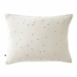 Taie D'Oreiller, Traversin|EMINZA Taie d'oreiller rectangulaire gaze de coton (50 x 70 cm) Gaïa Chic pampa Beige