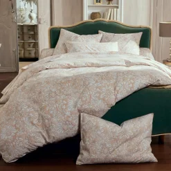 Taie D'Oreiller, Traversin|TRADI LINGE Taie d'oreiller rectangulaire percale de coton (50 x 70 cm) Palazzo Beige