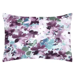 Taie D'Oreiller, Traversin|STOF Taie d'oreiller rectangulaire percale de coton (50 x 70 cm) Pervenche parme Violet