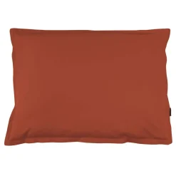 Taie D'Oreiller, Traversin|EMINZA Taie d'oreiller rectangulaire percale de coton (50 x 80 cm) Cali Terracotta