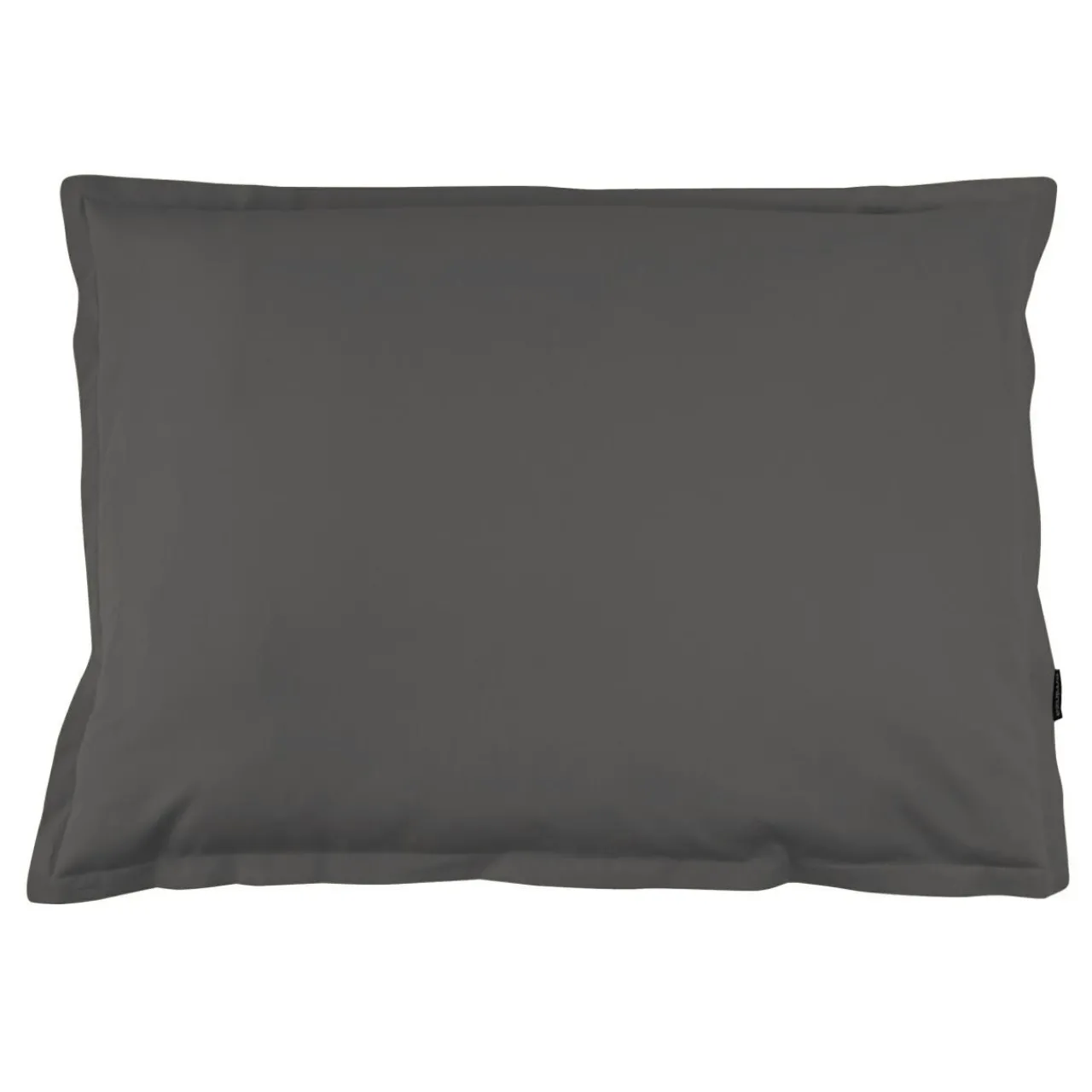 Taie D'Oreiller, Traversin|EMINZA Taie d'oreiller rectangulaire percale de coton (50 x 70 cm) Cali Gris Anthracite