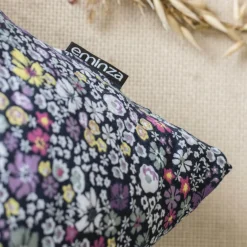 Taie D'Oreiller, Traversin|EMINZA Taie d'oreiller rectangulaire gaze de coton (50 x 70 cm) Elya Violet