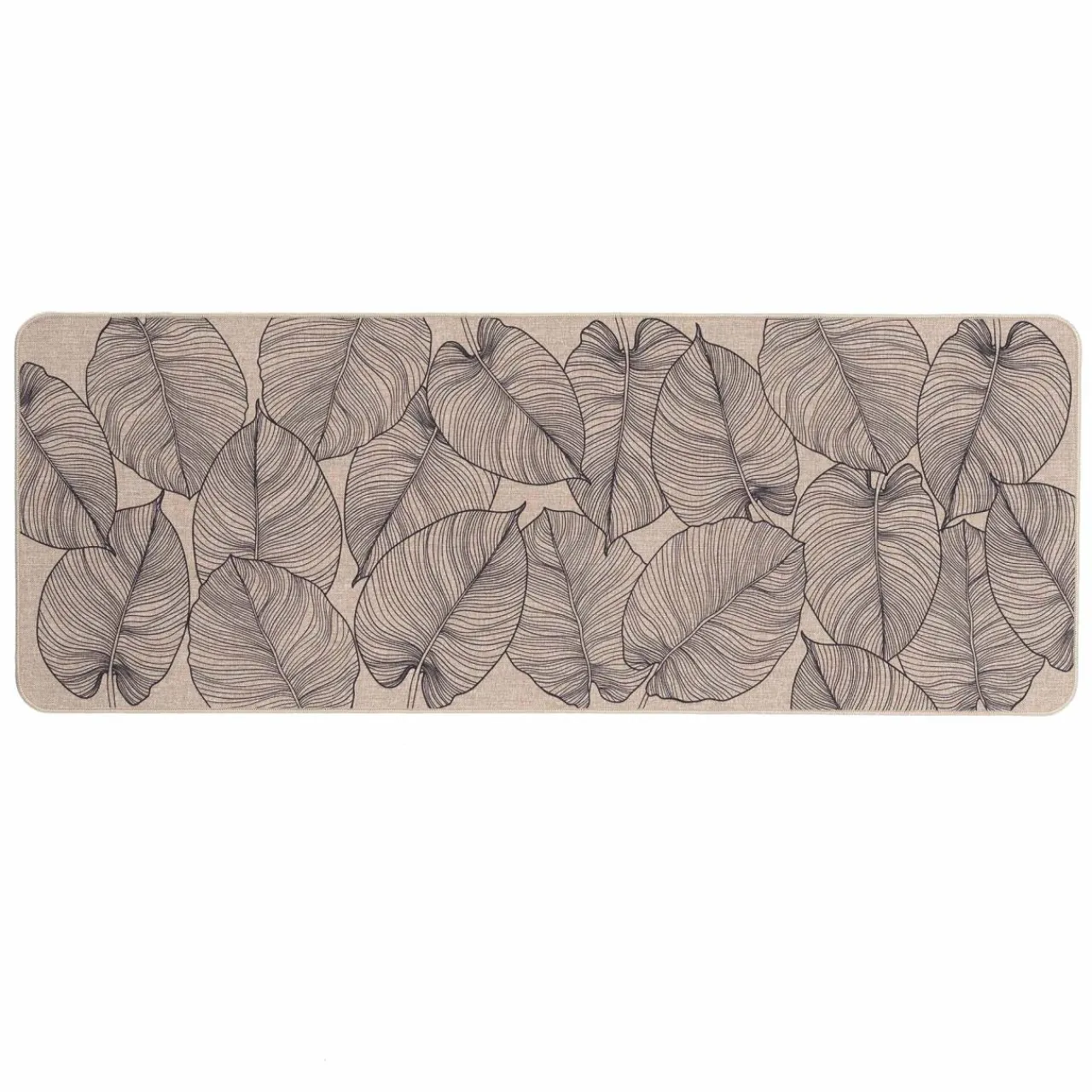 Tapis Multi-Usage|DOUCEUR D'INTERIEUR Tapis antidérapant (45 x 120 cm) Jade Beige