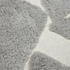 Tapis De Chambre/Salon|STOF Tapis coton (60 x 90 cm) Blokken Ecru