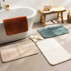 Linge De Bain|Tapis De Bain|douceur d'intu017drieur Tapis de bain absorbant (50 x 80 cm) Maël Beige