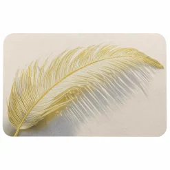 Linge De Bain|Tapis De Bain|douceur d'intu017drieur Tapis de bain antidérapant (80 x 50 cm) Angelica Ecru