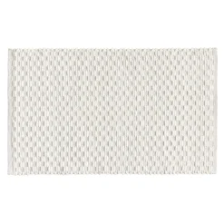 Linge De Bain|Tapis De Bain|douceur d'intu017drieur Tapis de bain coton tissé (50 x 80 cm) Lois Beige Ecru
