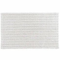 Linge De Bain|Tapis De Bain|douceur d'intu017drieur Tapis de bain en coton (50 x 80 cm) Voltis Blanc
