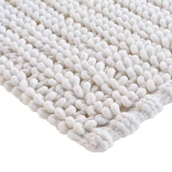 Linge De Bain|Tapis De Bain|douceur d'intu017drieur Tapis de bain en coton (50 x 80 cm) Voltis Blanc