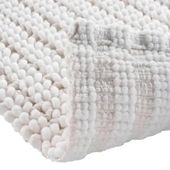 Linge De Bain|Tapis De Bain|douceur d'intu017drieur Tapis de bain en coton (50 x 80 cm) Voltis Blanc