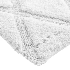 Linge De Bain|Tapis De Bain|douceur d'intu017drieur Tapis de bain en coton (50 x 80 cm) Thais Blanc