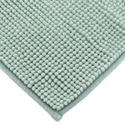 Linge De Bain|Tapis De Bain|TENDANCE Tapis de bain microfibre (45 x 75 cm) Boules Vert Eucalyptus