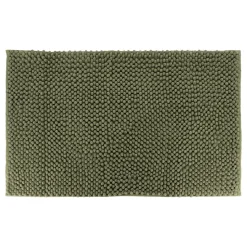 Linge De Bain|Tapis De Bain|TENDANCE Tapis de bain microfibre (50 x 80 cm) Boules Vert kaki