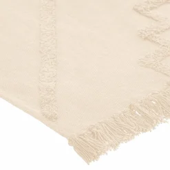 Tapis De Chambre/Salon|ATMOSPHERA Tapis de salon coton (120 x 170 cm) Inca Ivoire