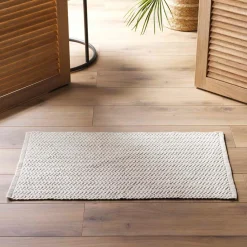 Tapis De Chambre/Salon|DOUCEUR D'INTERIEUR Tapis de salon coton (50 x 80 cm) Flavio Beige