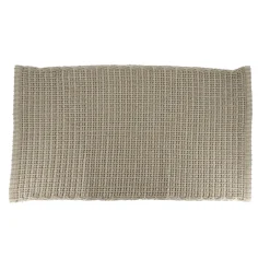 Tapis De Chambre/Salon|TENDANCE Tapis de salon coton (50 x 90 cm) Mimetisme Taupe