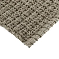 Tapis De Chambre/Salon|TENDANCE Tapis de salon coton (50 x 90 cm) Mimetisme Taupe