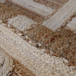 Tapis De Chambre/Salon|EMINZA Tapis de salon rectangulaire jute tissée main (140 x 200 cm) Akira Marron