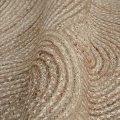 Tapis De Chambre/Salon|EMINZA Tapis de salon rectangulaire jute tressée main (160 x 230 cm) Neha Beige