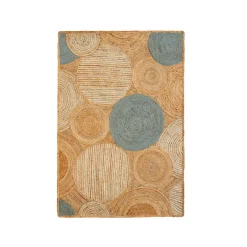 Tapis De Chambre/Salon|EMINZA Tapis de salon rectangulaire jute tissée main (200 x 300 cm) Tara Marron