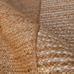 Tapis De Chambre/Salon|EMINZA Tapis de salon rectangulaire jute tissée main (140 x 200 cm) Hudson Marron