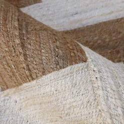 Tapis De Chambre/Salon|EMINZA Tapis de salon rectangulaire jute tissée main (160 x 230 cm) Anjali Marron