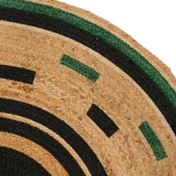 Tapis De Chambre/Salon|Atmosphera, cru017dateur d'intu017drieur Tapis de salon rond jute (120 cm) Mala Beige