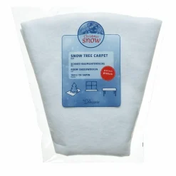 Cache Pied Sapin|KAEMINGK Tapis de sapin rond (D100 cm) Neige Blanc