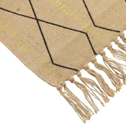 Tapis De Chambre/Salon|TENDANCE Tapis jute (45 x 90 cm) Congo Beige