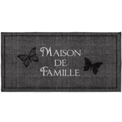 Tapis Multi-Usage|DOUCEUR D'INTERIEUR Tapis multi-usage (50 x 120 cm) Familia Gris