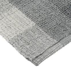 Tapis De Chambre/Salon|TENDANCE Tapis salon coton (45 x 90 cm) Louise Gris