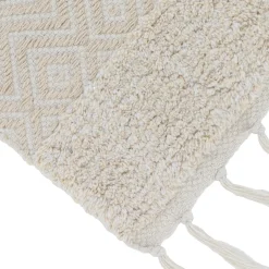 Tapis De Chambre/Salon|TENDANCE Tapis salon coton (45 x 90 cm) Rose Beige