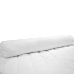 Couette, Oreiller, Traversin|EMINZA Traversin moelleux (140 x 23 cm) Doux et gonflant Blanc