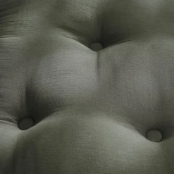 Tête-De-Lit|EMINZA Tête de lit coussin gaze de coton (80 x 50 cm) Gaïa Vert romarin