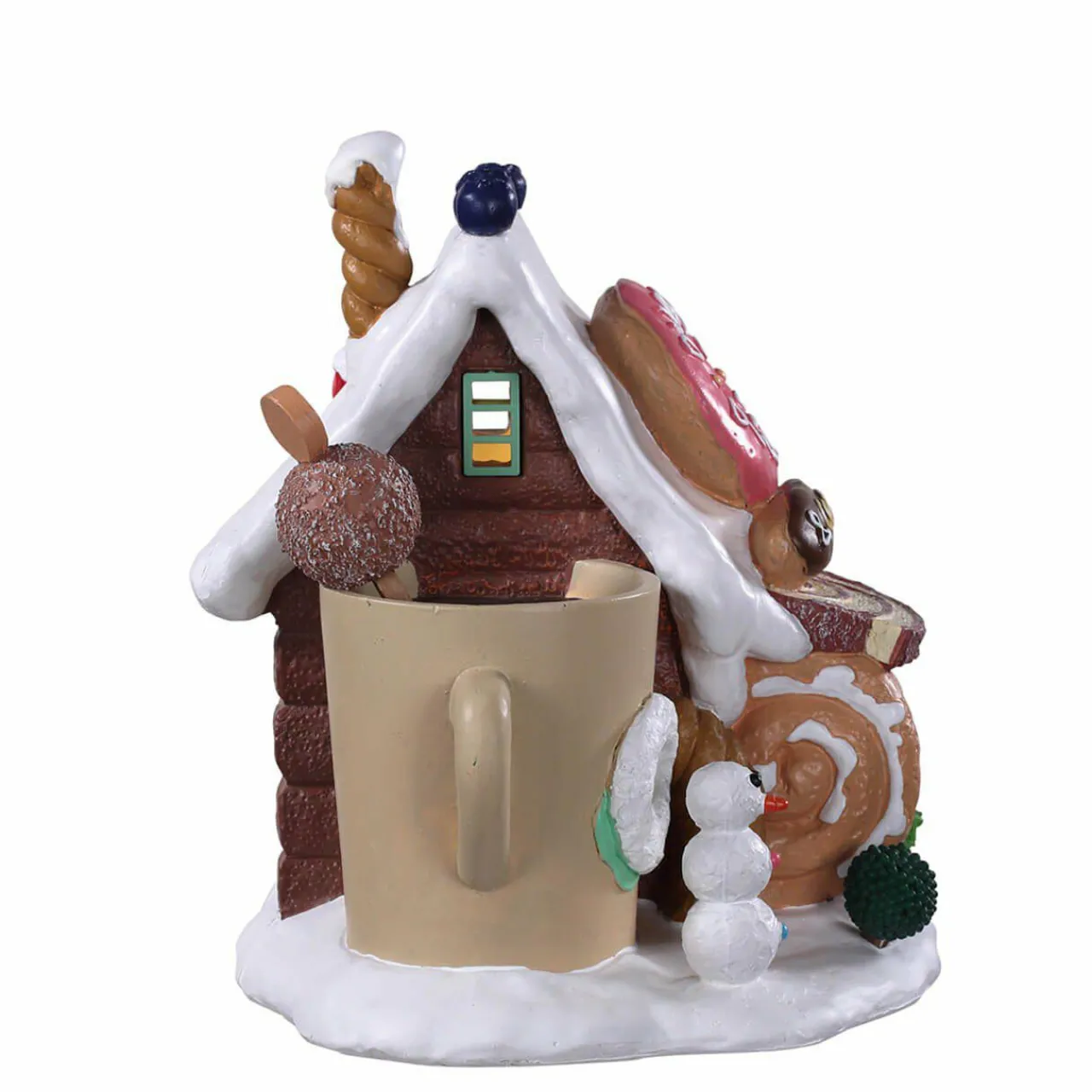 Village De Noël Lemax|LEMAX Village de Noël à piles lumineux Beignerie Dudley's