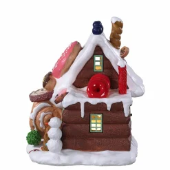 Village De Noël Lemax|LEMAX Village de Noël à piles lumineux Beignerie Dudley's