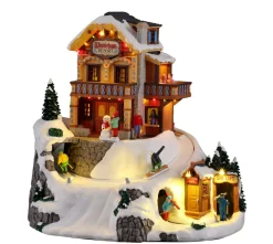 Village De Noël Lemax|LEMAX Village de Noël lumineux, musical et en mouvement Vail Village