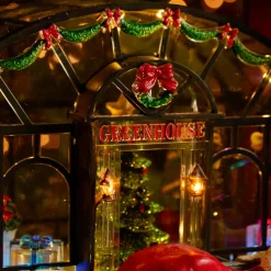 Village De Noël Lumineux|KAEMINGK Village de Noël lumineux, animé et musical La fabrique à jouets Multicolore