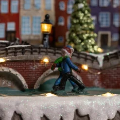 Village De Noël Lumineux|KAEMINGK Village de Noël lumineux et musical Amsterdam