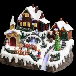 Village De Noël Lumineux|Feeric Lights & Christmas Village de Noël lumineux Lac gelé