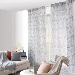Voilage|ENJOY HOME Voilage (140 x 240 cm) Harmony Gris