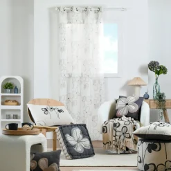 Voilage|STOF Voilage (135 x 260 cm) Tilda Écru Beige