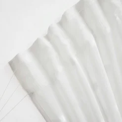 Voilage|EMINZA Voilage galon fronceur pompons (280 x 240 cm) Emie Blanc