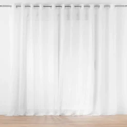 Voilage|DOUCEUR D'INTERIEUR Voilage grande largeur œillets (400 x 240 cm) Lissea Blanc