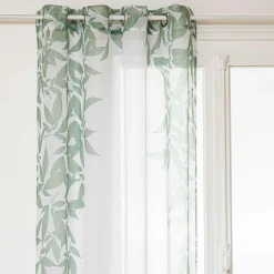 Voilage|ATMOSPHERA Voilage œillets (140 x 240 cm) Ark Vert