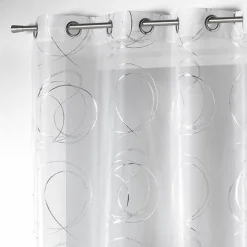 Voilage|DOUCEUR D'INTERIEUR Voilage œillets (140 x 240 cm) Bully Blanc