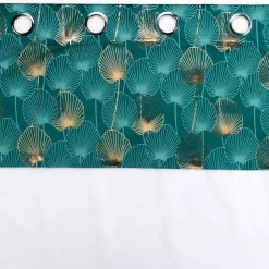 Voilage|DOUCEUR D'INTERIEUR Voilage œillets (140 x 240 cm) Clairine Vert émeraude